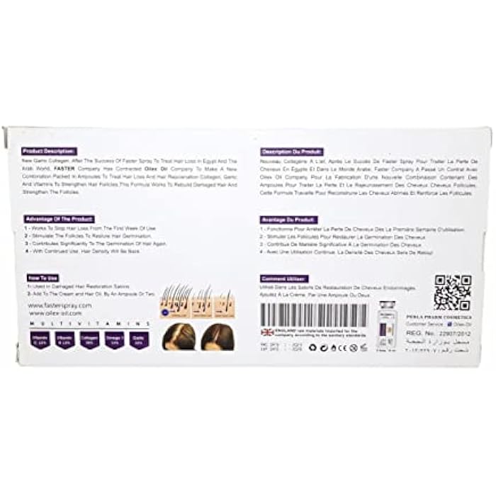 Olex Oil Garlic Hair Loss 5 Ampoule - Image 4